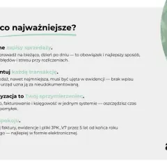 Codzienne zapisy sprzedaży, dokumentowanie każdej transakcji i automatyzacja to klucz do spokoju. Ewidencja sprzedaży bezrachunkowej to obowiązek.