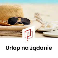 Słomkowy kapelusz, okulary przeciwsłoneczne i klapki na plaży. Idealny zestaw na urlop na żądanie.