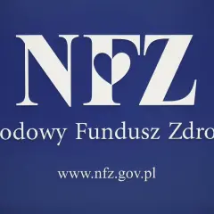Logo Narodowego Funduszu Zdrowia (NFZ). Wpisz "oddział NFZ" w wyszukiwarkę, aby znaleźć informacje.