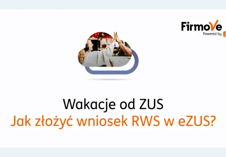 Dwie osoby dają sobie piątkę, symbolizując radość z możliwości "wakacje od ZUS". Jak złożyć wniosek RWS w eUS?