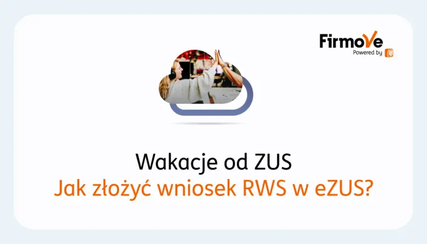 Dwie osoby dają sobie piątkę, symbolizując radość z możliwości "wakacje od ZUS". Jak złożyć wniosek RWS w eUS?