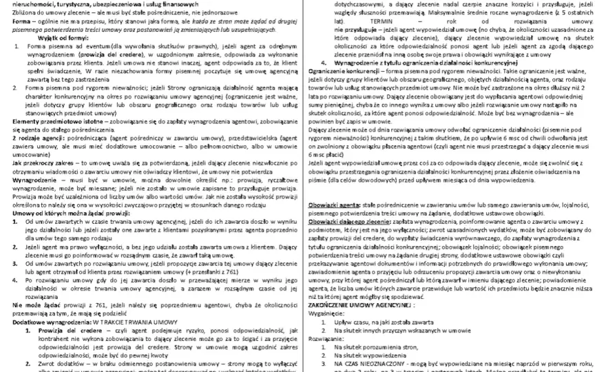 Umowa agencyjna - co to jest? Klucz do efektywnej współpracy