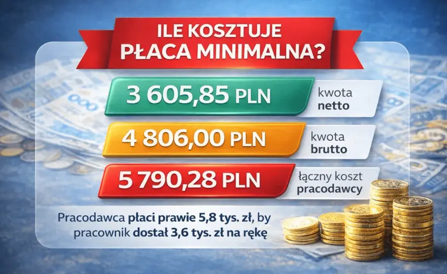 Najniższa krajowa netto - ile naprawdę zostaje na rękę?