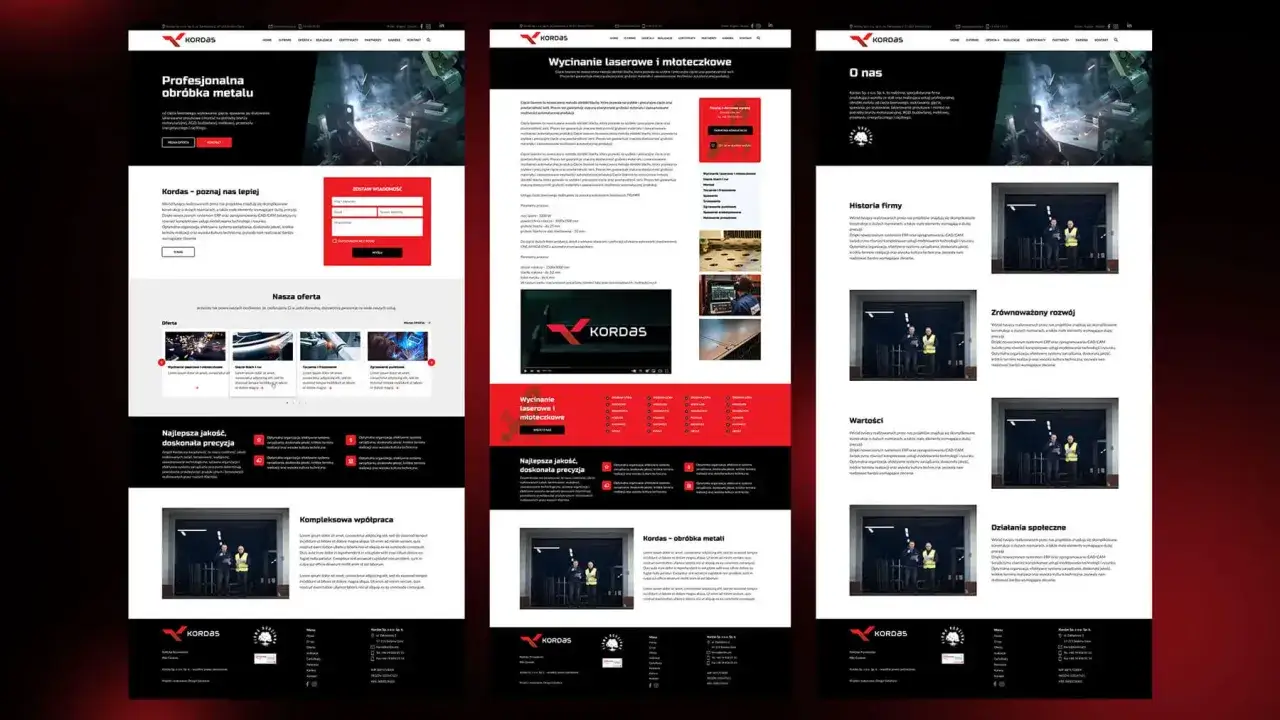 Strona Kordas.pl prezentuje ofertę obr&oacute;bki metali, wycinania laserowego i młoteczkowego. Dowiedz się, b2b co to za usługi dla firm.