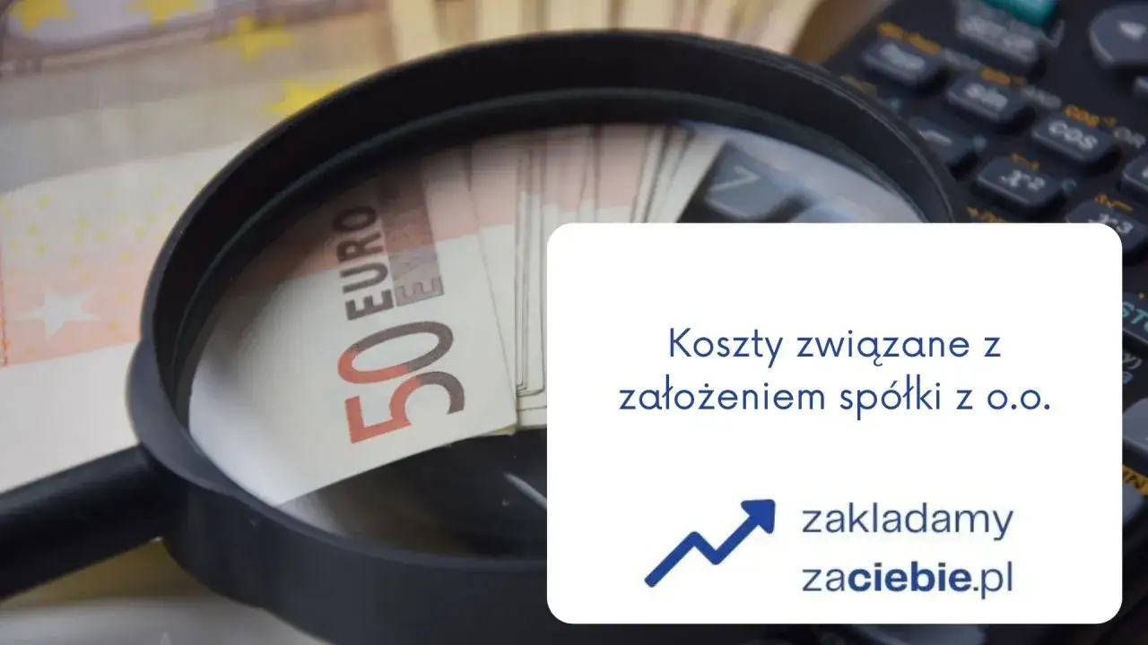 Koszty założenia sp&oacute;łki z o.o. pod lupą. Euro i kalkulator sugerują analizę wydatk&oacute;w. Sprawdź na zaciebie.pl.
